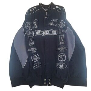 Vintage Shelby Cobra Mustang GT Bomber Jacket JH Design Jeff Hamilton